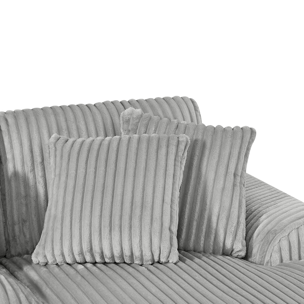 129" Oversized Sectional Sofa U-shaped Couch