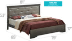Stunning Metallic Bed Frame