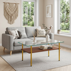 Modern Glass Coffee Table and End Tables Set of 3
