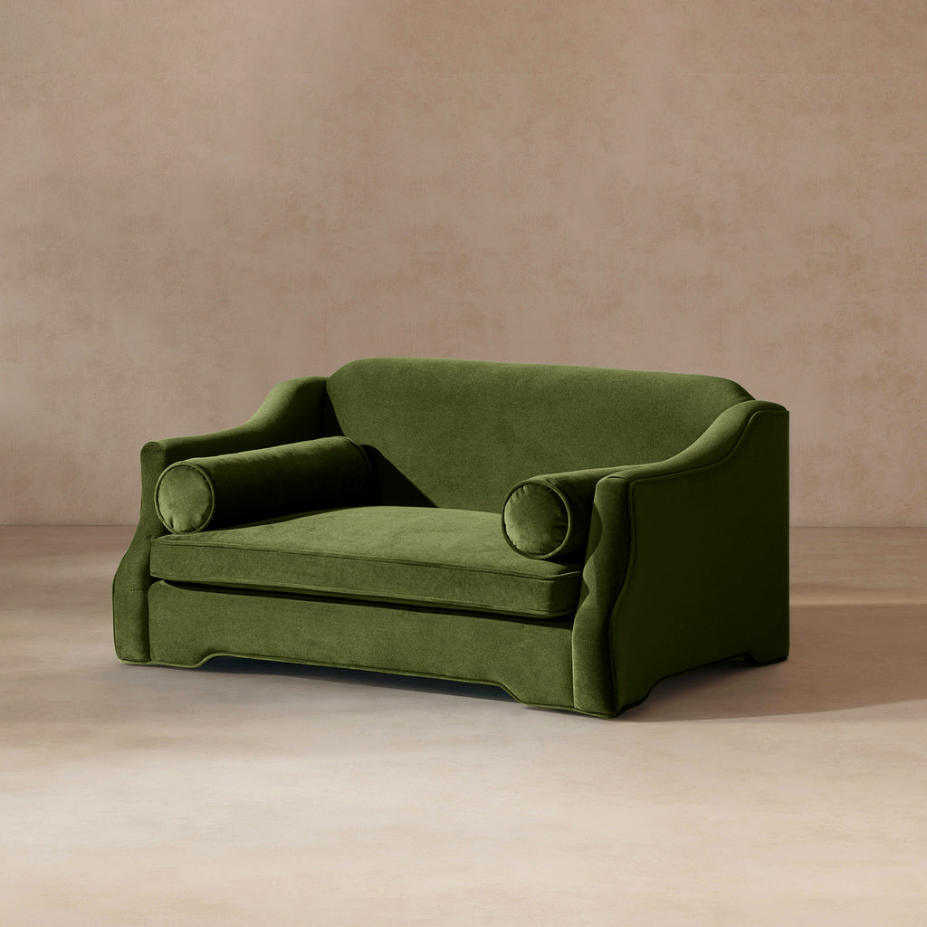 Paloma 35.5" Dog Sofa Bed, Medium, Olive