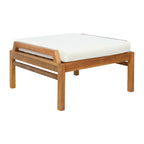 4 Piece Acacia Wood Patio Furniture Set