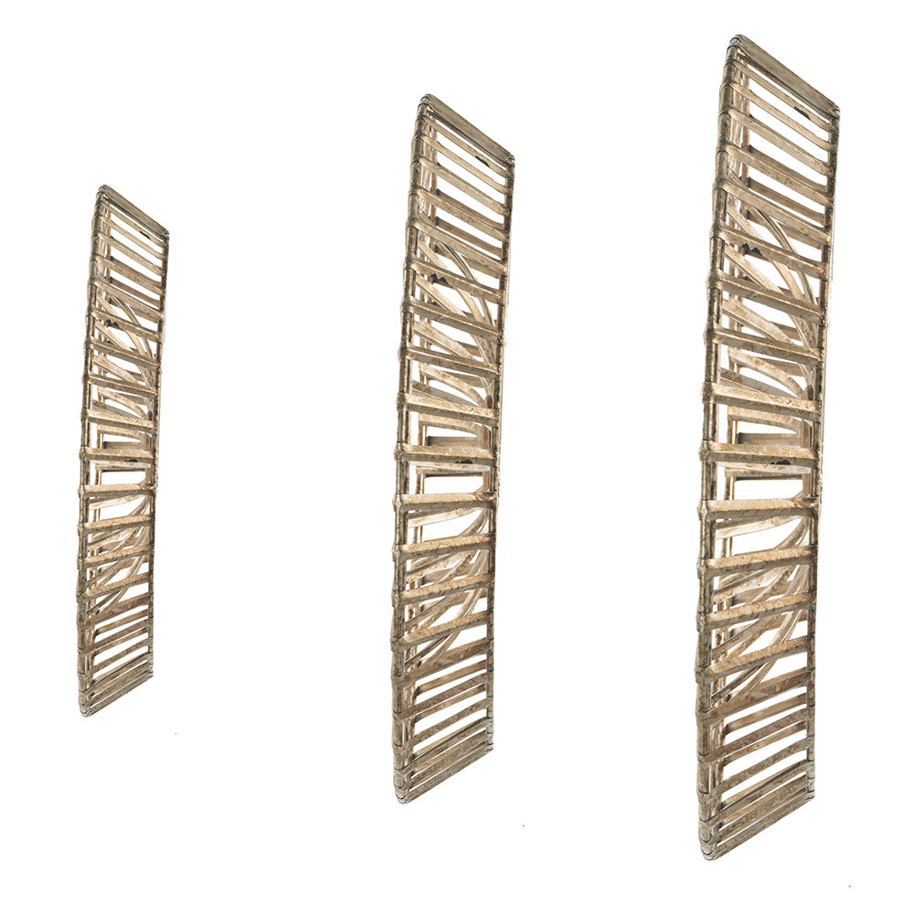 Set of 3 Jennings Metal Discs, Wall Decor