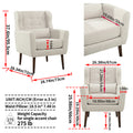 Modern Chenille Accent Chair
