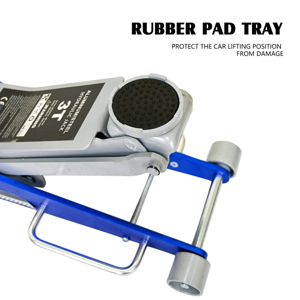 ARTMAN 3T Aluminum Iron Hydraulic Trolley Jack