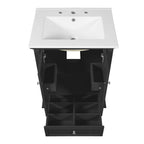 24'' Bathroom Vanity with Ceramic Sink