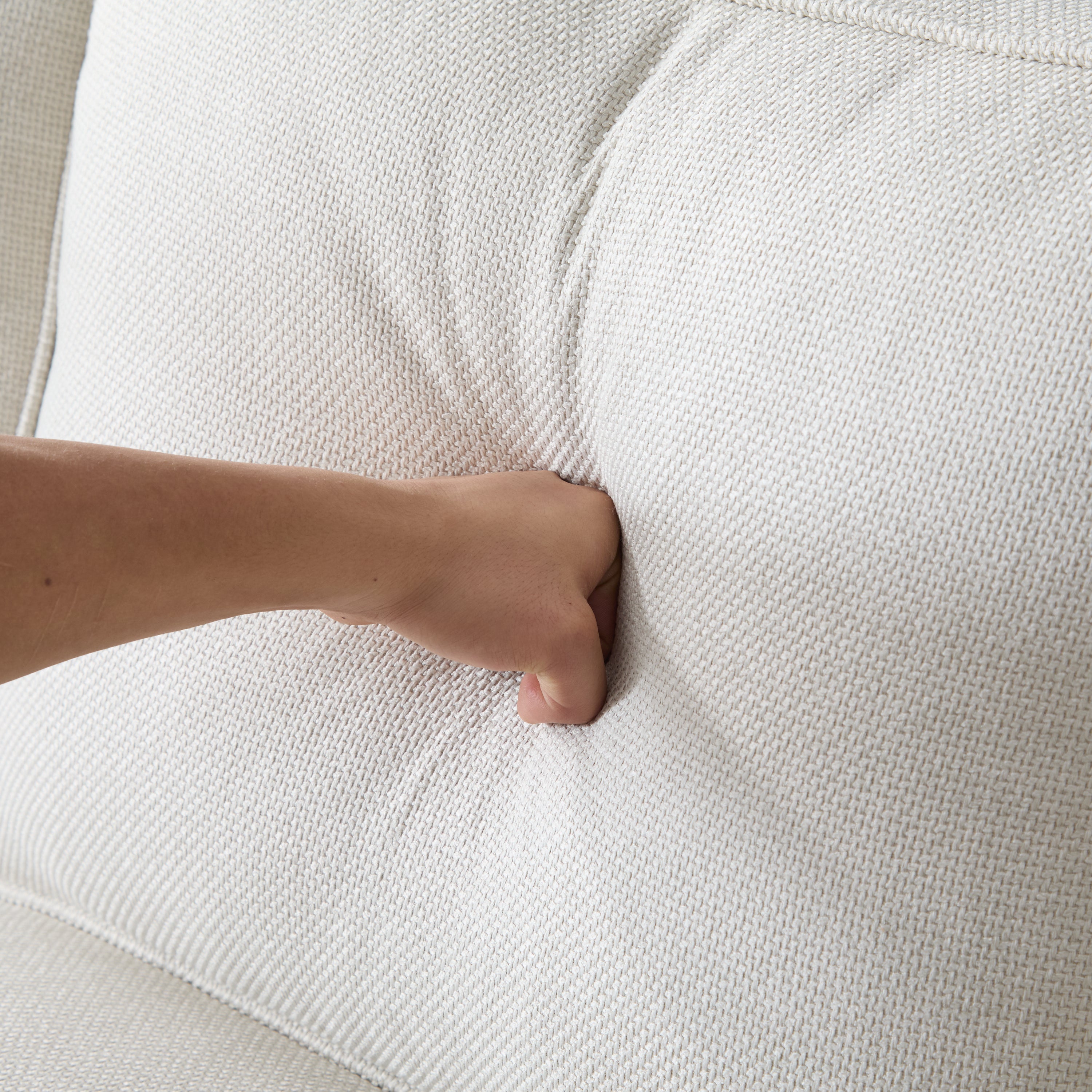 40.16 Inch Nailhead Trim Sofa - Beige
