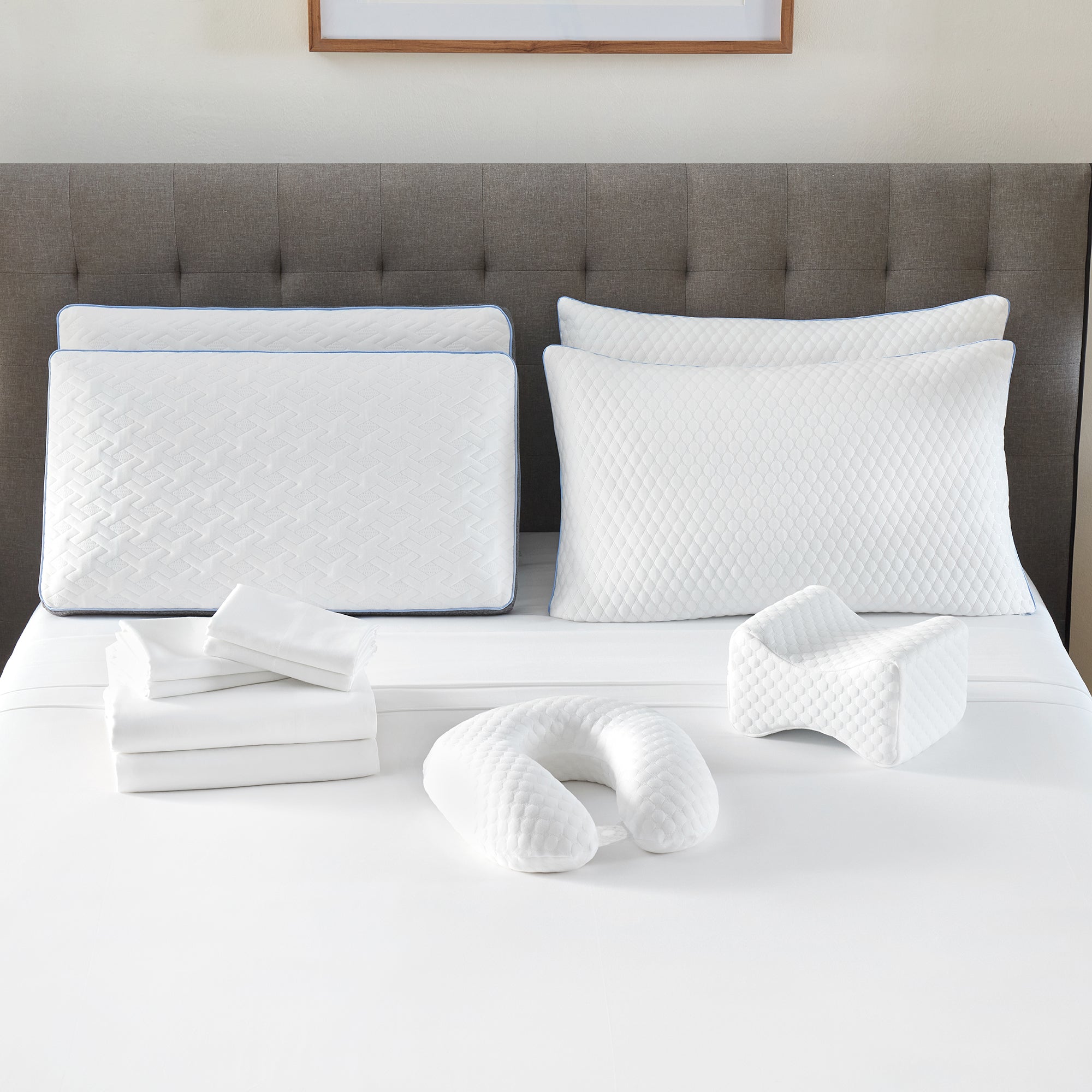 12-Piece Premium Comfort Bedding Pack, Cal King Size