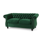 Chesterfield Style Loveseat Sofa