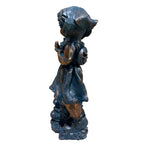 Magnesium Oxide Statues of Boy and Girl