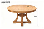 7-Piece Retro Functional Dining Table Set
