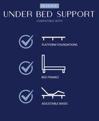Restonic Comfort Care 15" Euro Top Hybrid Mattress