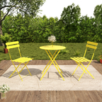 Bistro Table and Chairs Set of 2 - 3 Piece Outdoor/Indoor Set