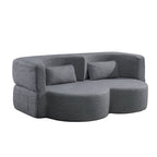 Folding Sofa Bed - Teddy Bear Fabric Sleeper