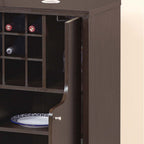 Red Cocoa Wine Cabinet