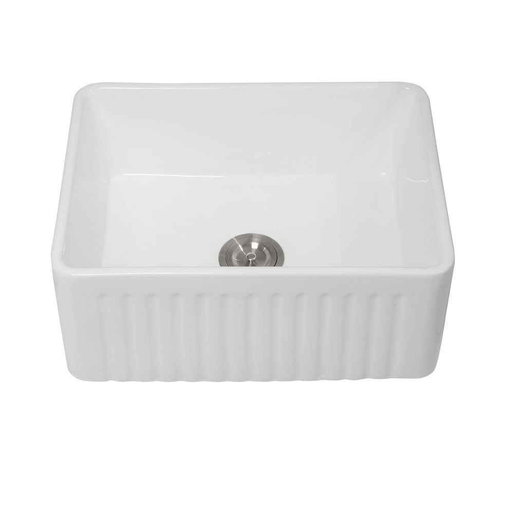 Small Farmhouse Sink - 24 x 18 x 10 Inch Kitchen Sink