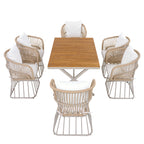 Outdoor 7-Piece Dining Set