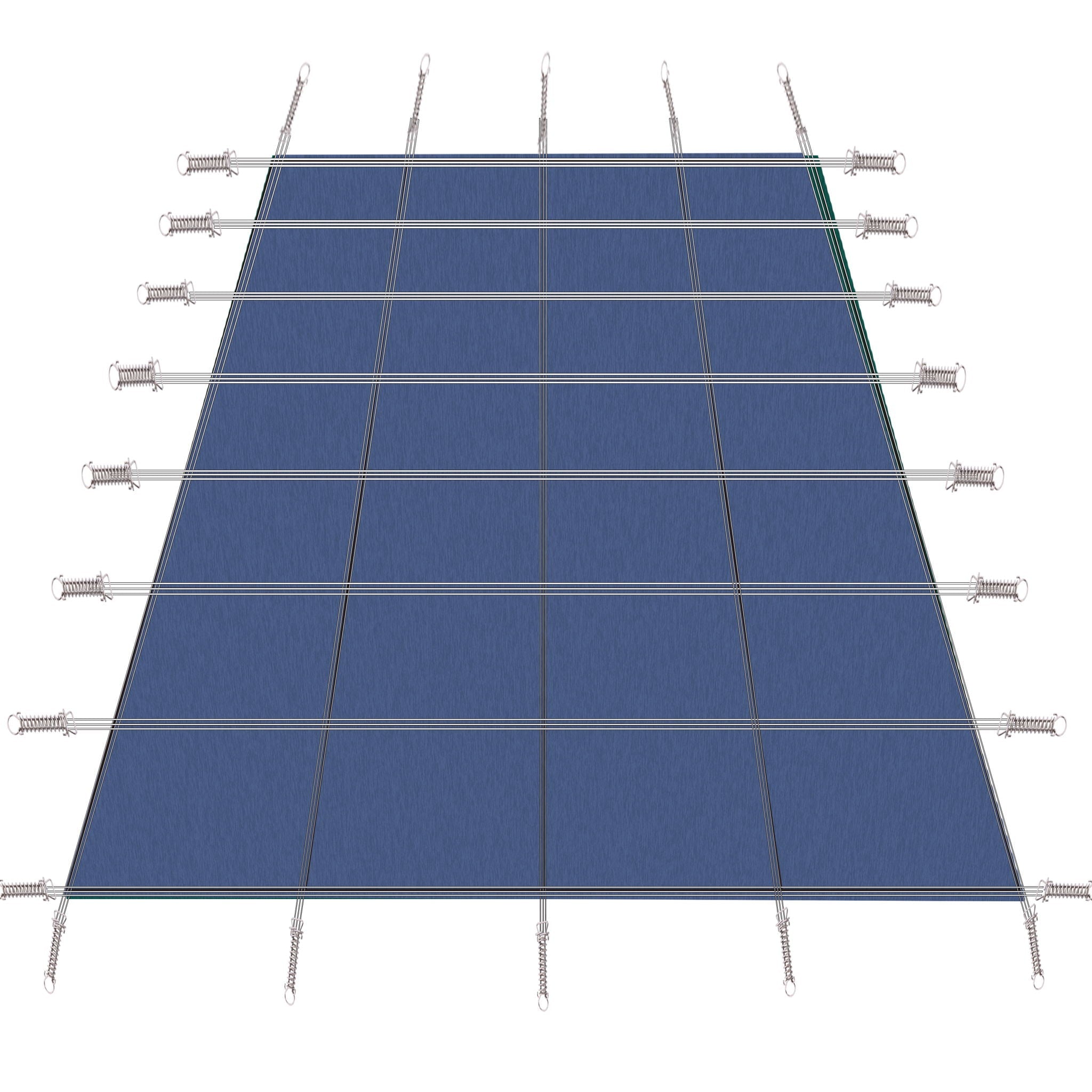 Inground Rectangle Winter Safety Pool Cover, Solid Safety
