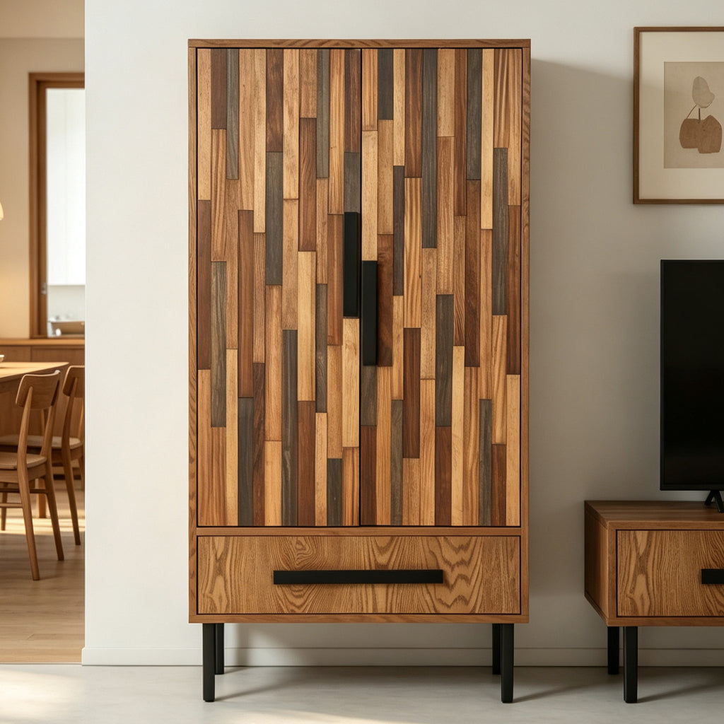 60'' Tall Storage Cabinet with Drawer
