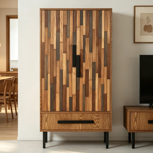 60'' Tall Storage Cabinet with Drawer