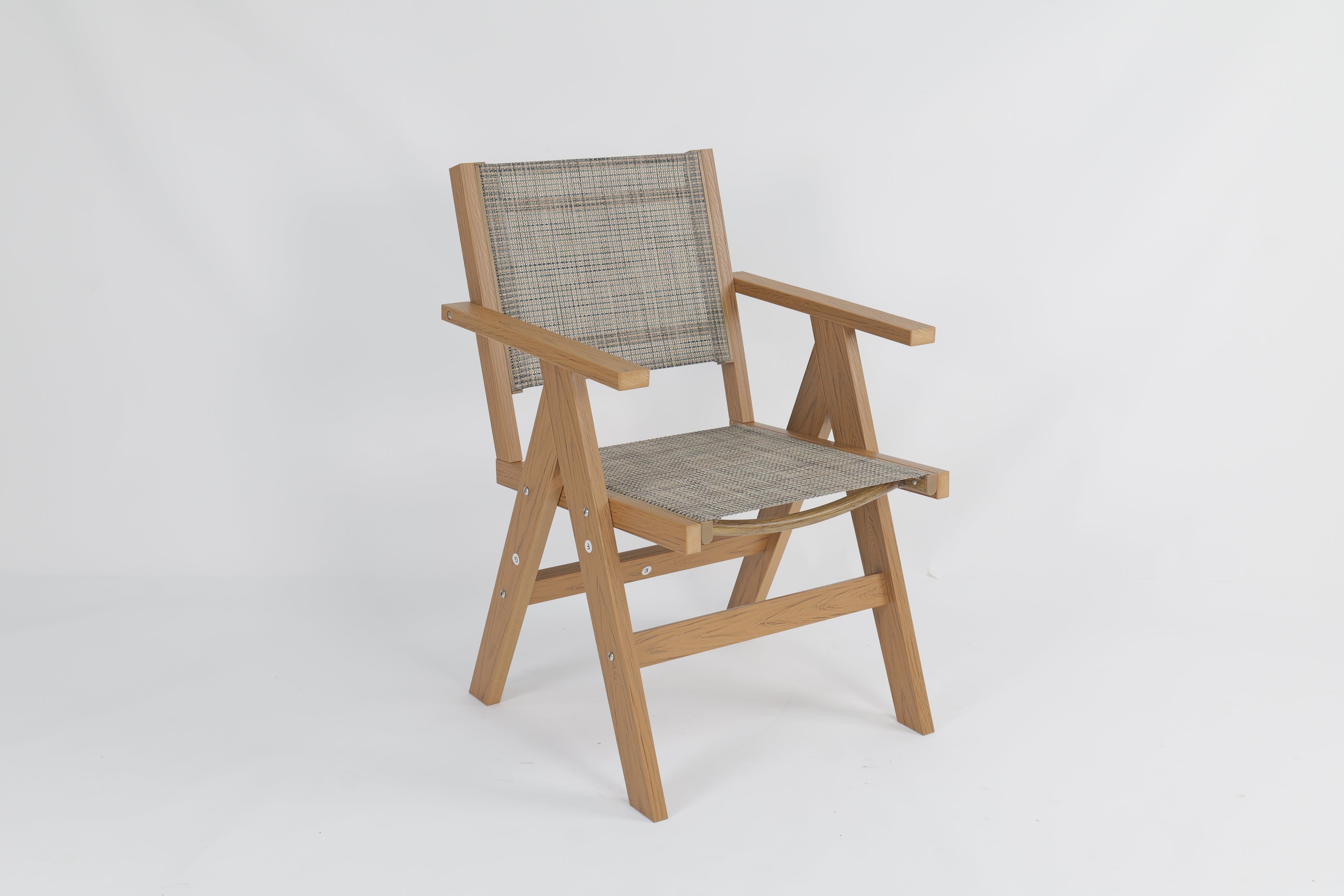 2 Piece HIPS Outdoor Dining Chair Set