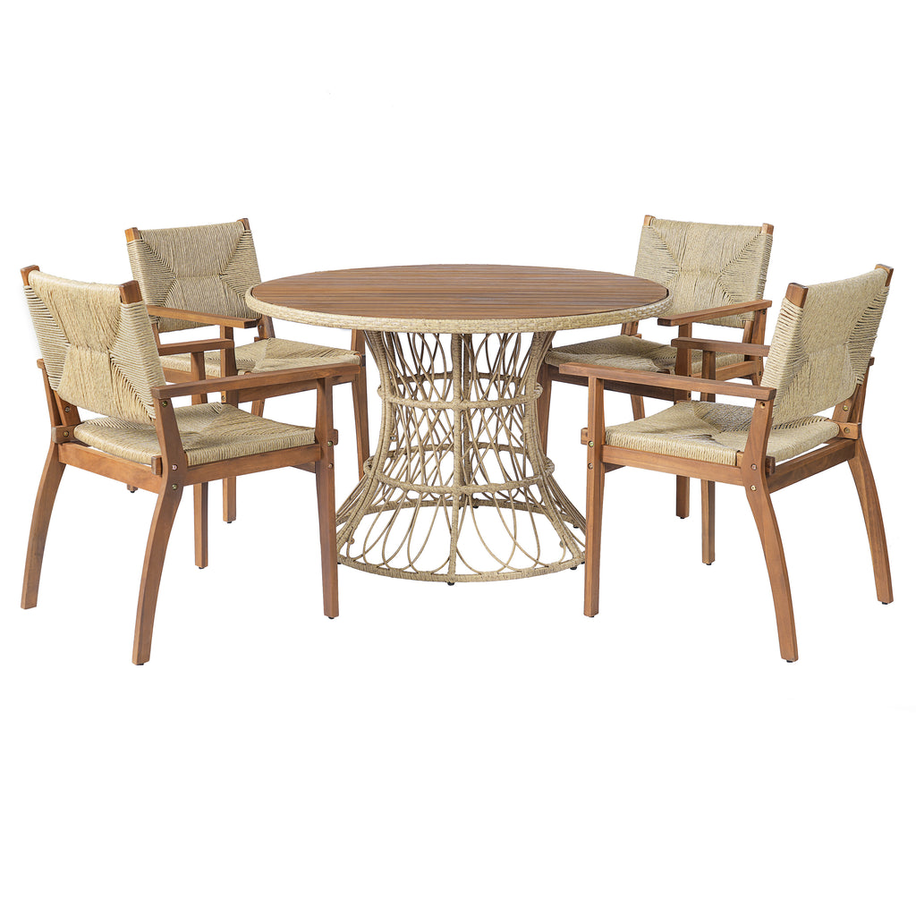 MP2 Durable Outdoor Dining Chairs Set
