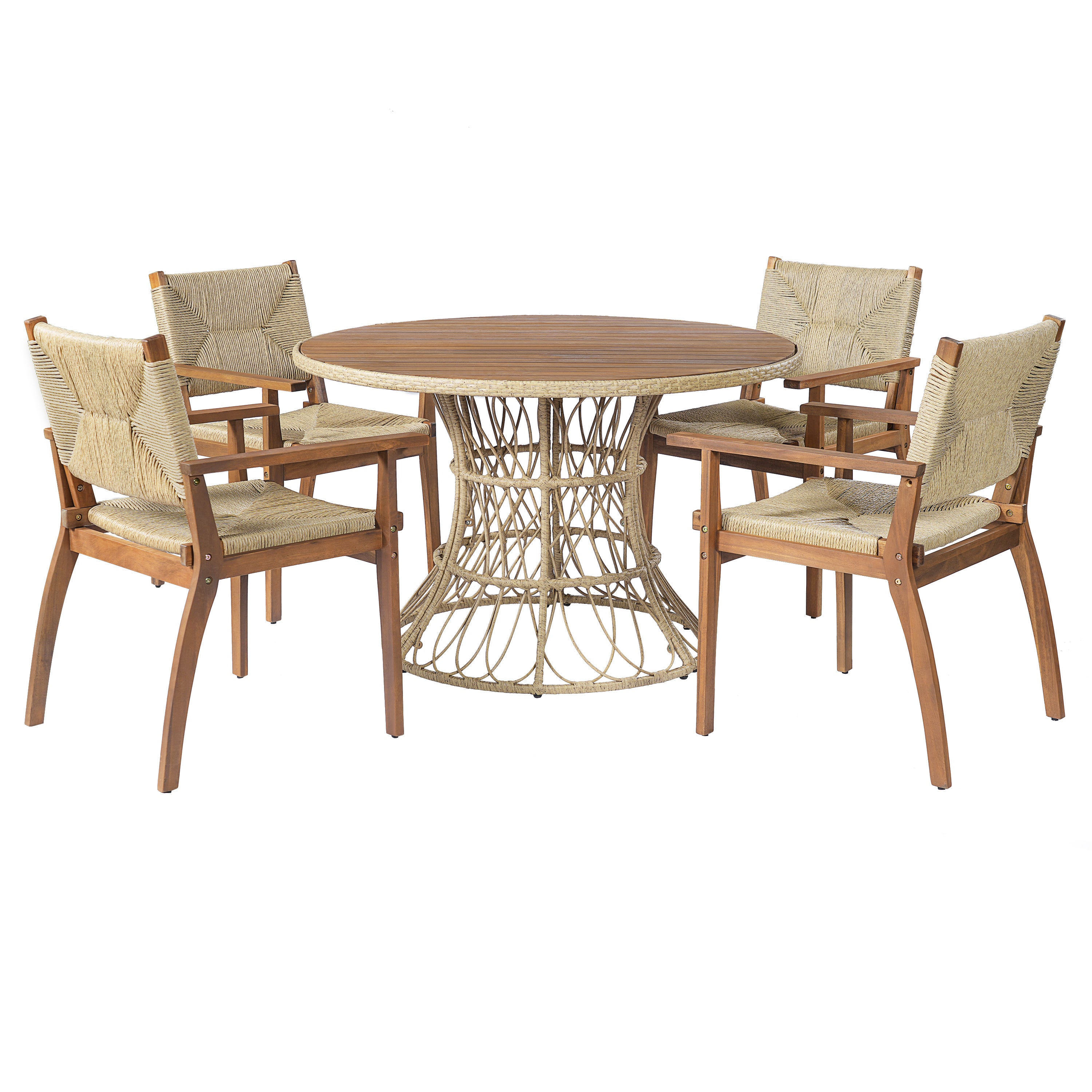 MP2 Durable Outdoor Dining Chairs Set