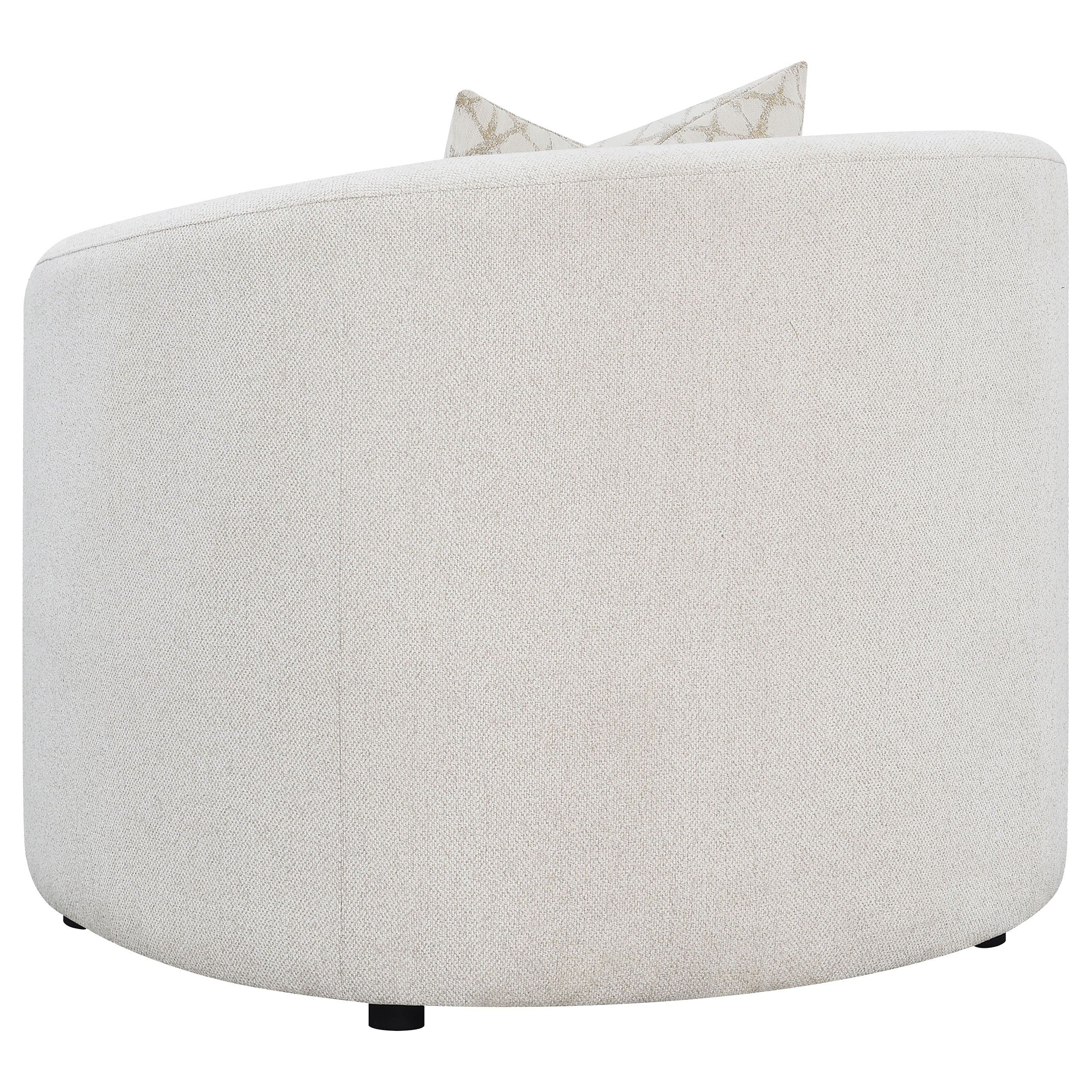 Rory Latte 3-Piece Sloped Arms Living Room Set
