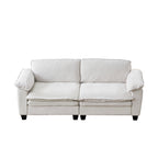 Luxury Chenille Upholstered Loveseat