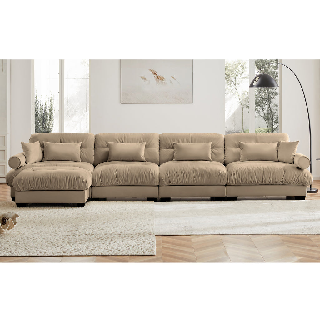 L Shaped Sectional Cloud Sofa