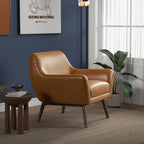 Panom Italian Leather Lounge Chair