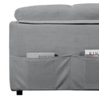 Convertible Pull-Out Queen Sleeper Sofa, 3-in-1 Design