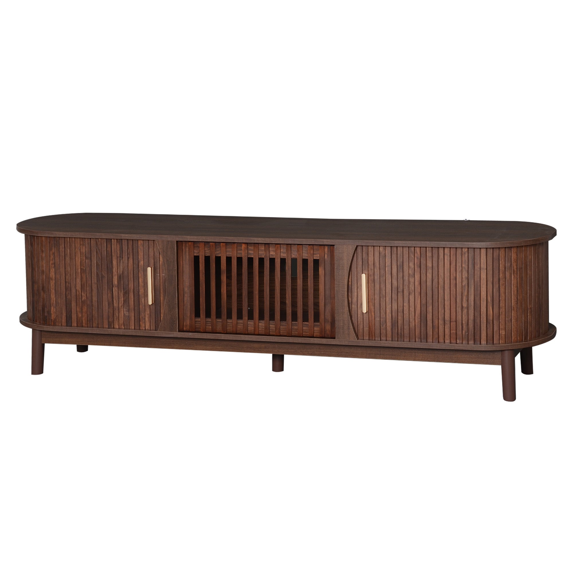 Modern Farmhouse TV Stand for 75" TVs