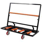 Folding Drywall Cart, 2200 LBS Utility Dolly with Swivel Casters