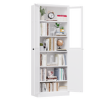 72" Metal Kitchen Pantry Cabinet with Doors & Shelves