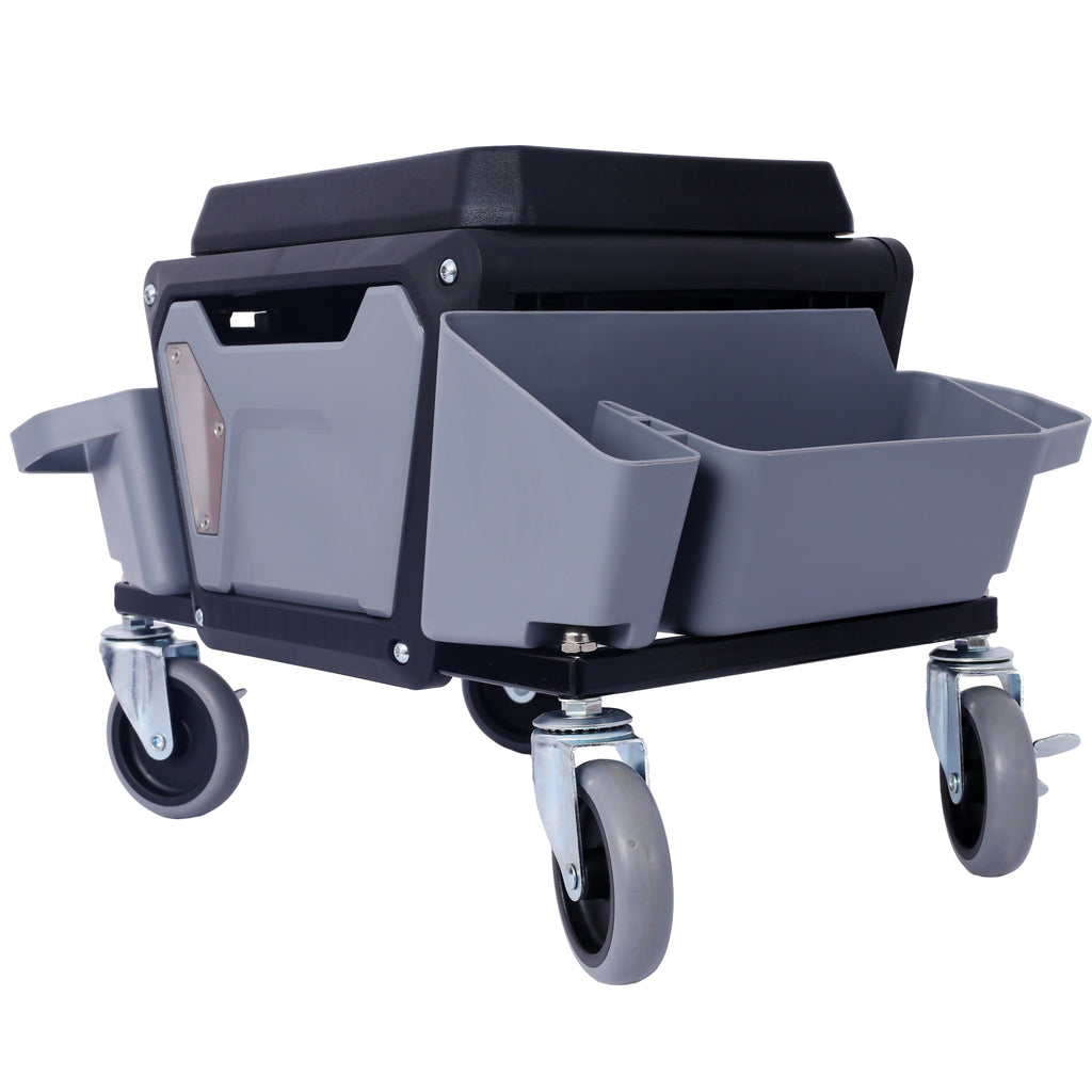 Heavy Duty Mechanic Stool with Wheels