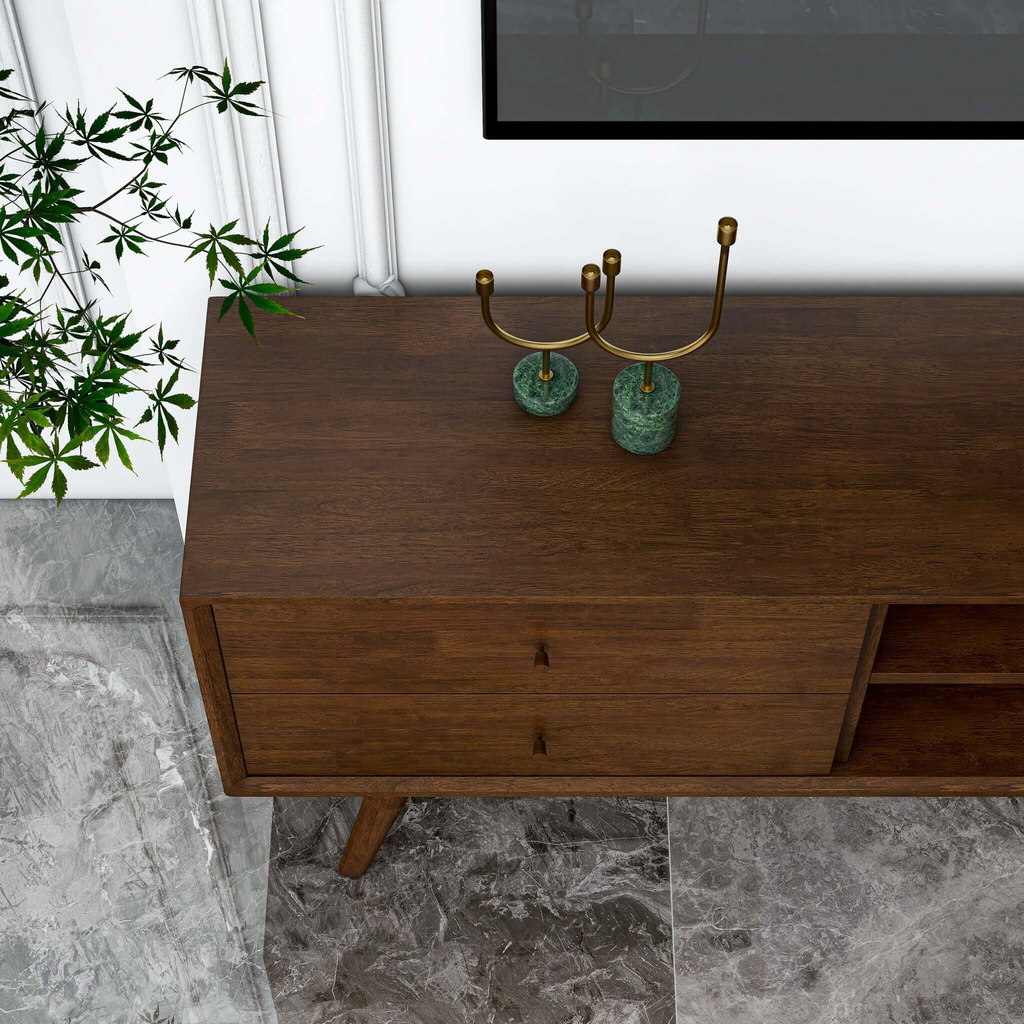 Caroline Mid Century Modern Style TV Stand