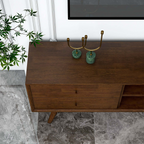 Caroline Mid Century Modern Style TV Stand