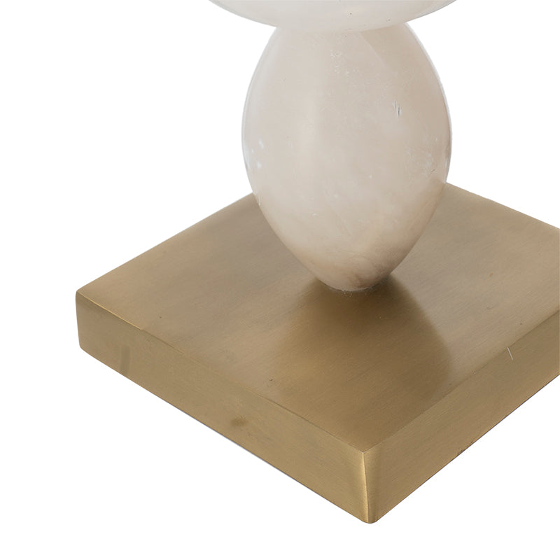 Contemporary Alabaster Table Lamp