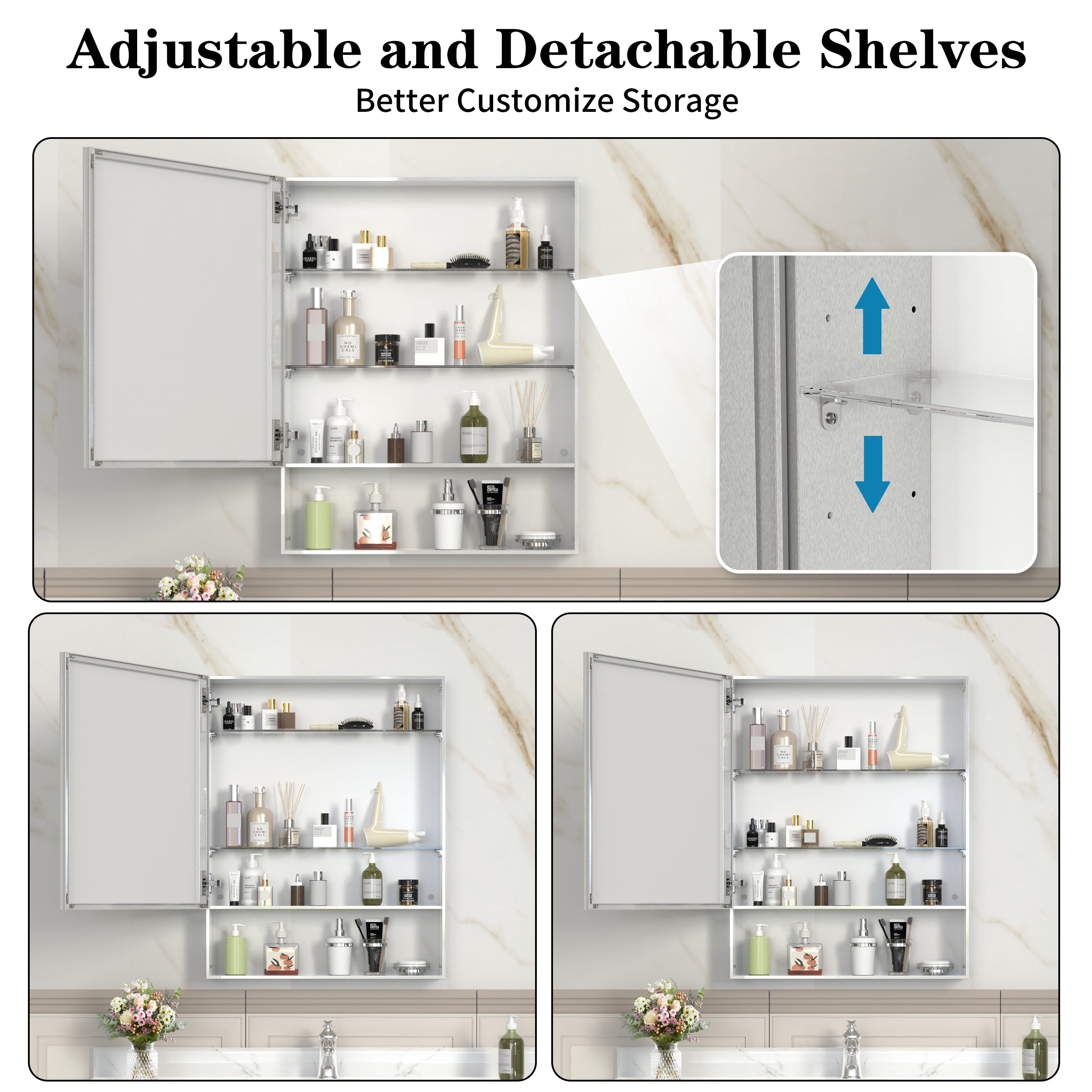 24" x 30" Medicine Cabinet with Mirror
