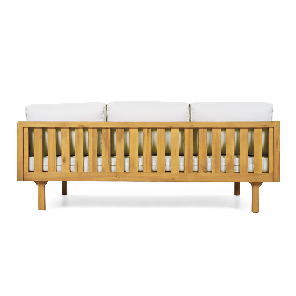 Luxury Acacia Wood Outdoor Daybed Set