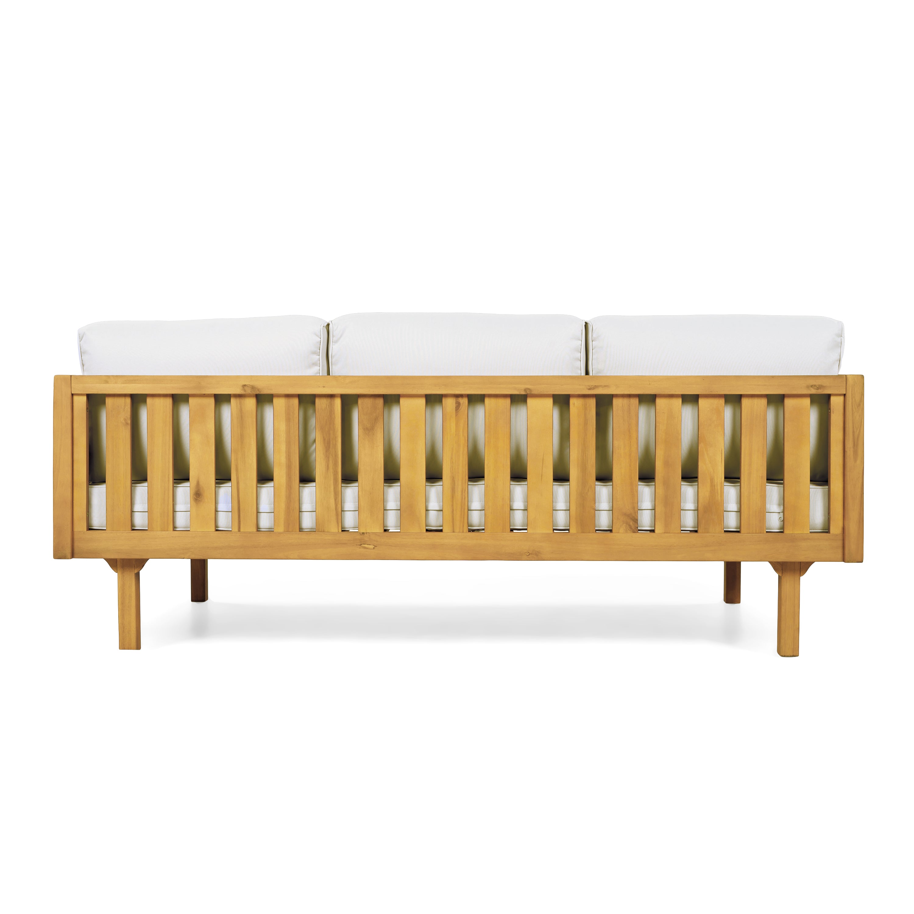 Luxury Acacia Wood Outdoor Daybed Set