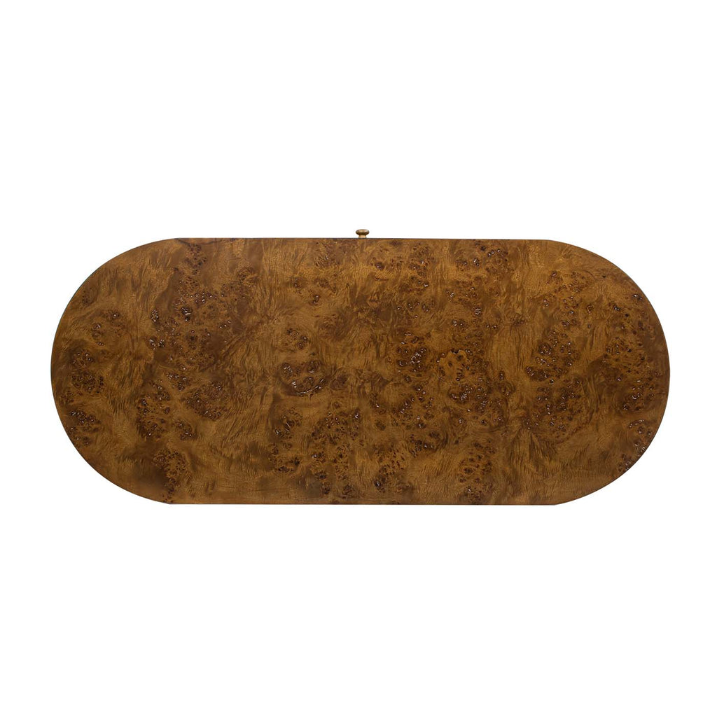 Jesse 55.5" Single Drawer Oval Computer Desk