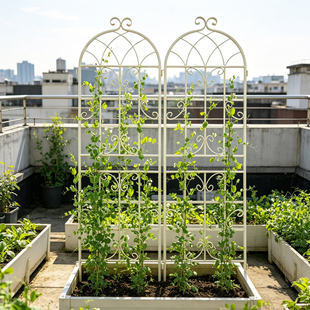 2 Pack Metal Garden Trellis 71" x 19.7"