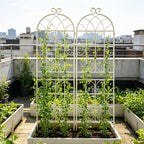 2 Pack Metal Garden Trellis 71" x 19.7"