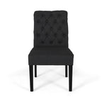Broxton Tuft Dining Rolltop Chairs (Set of 2)