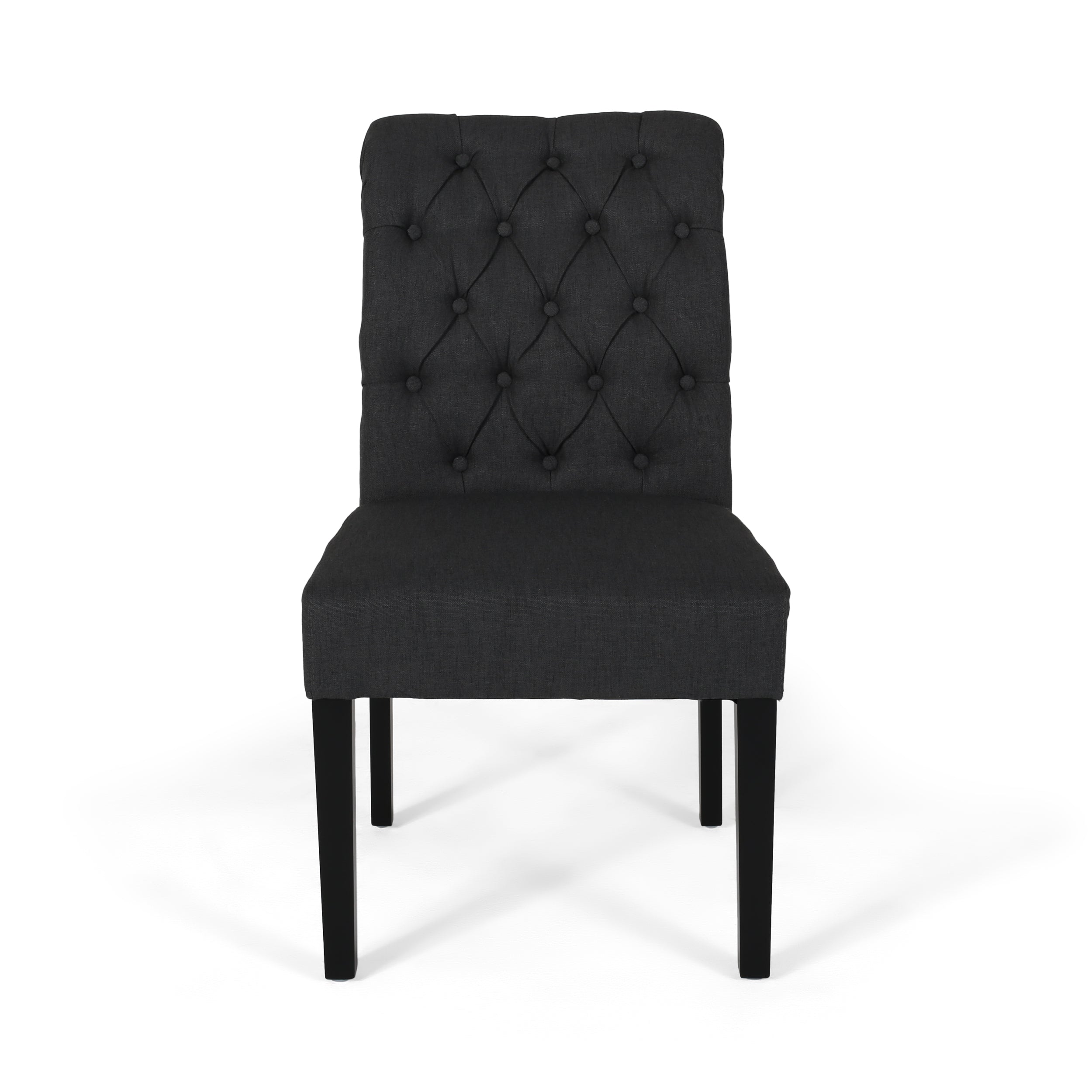 Broxton Tuft Dining Rolltop Chairs (Set of 2)