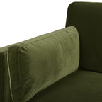 Knox 36" Modern Farmhouse Arm Chair, Olive