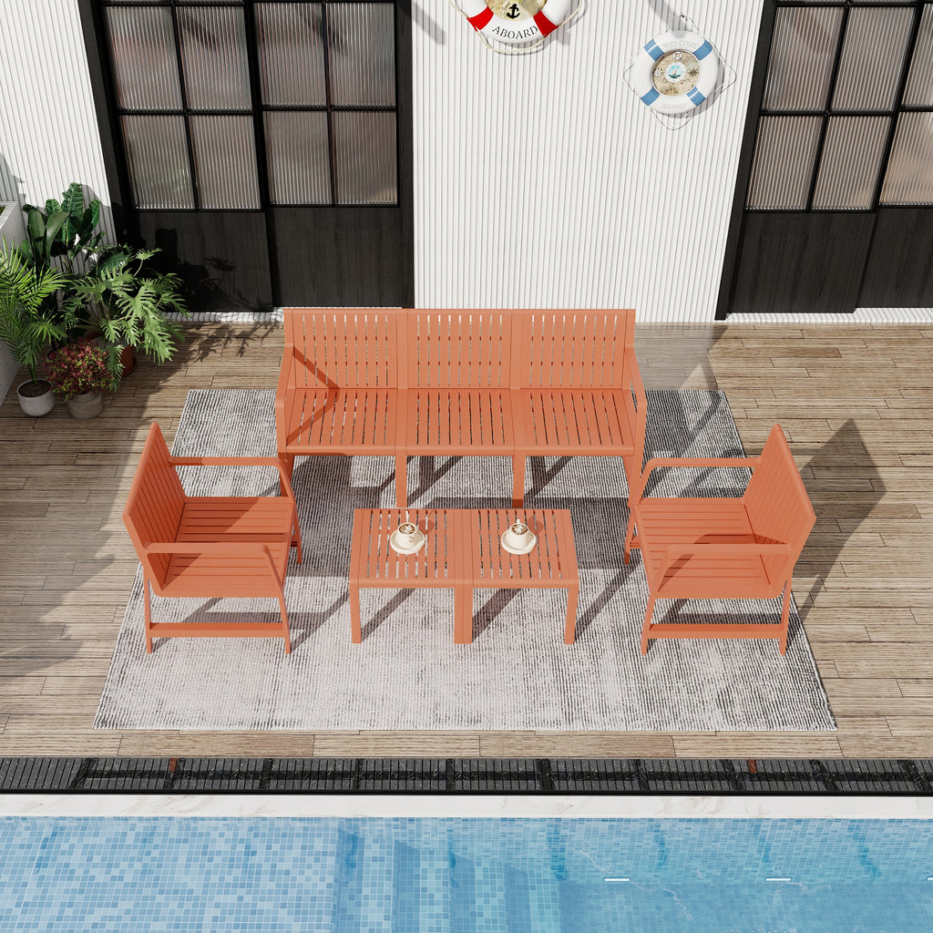 Summer 5-Piece Indoor/Outdoor Furniture Set