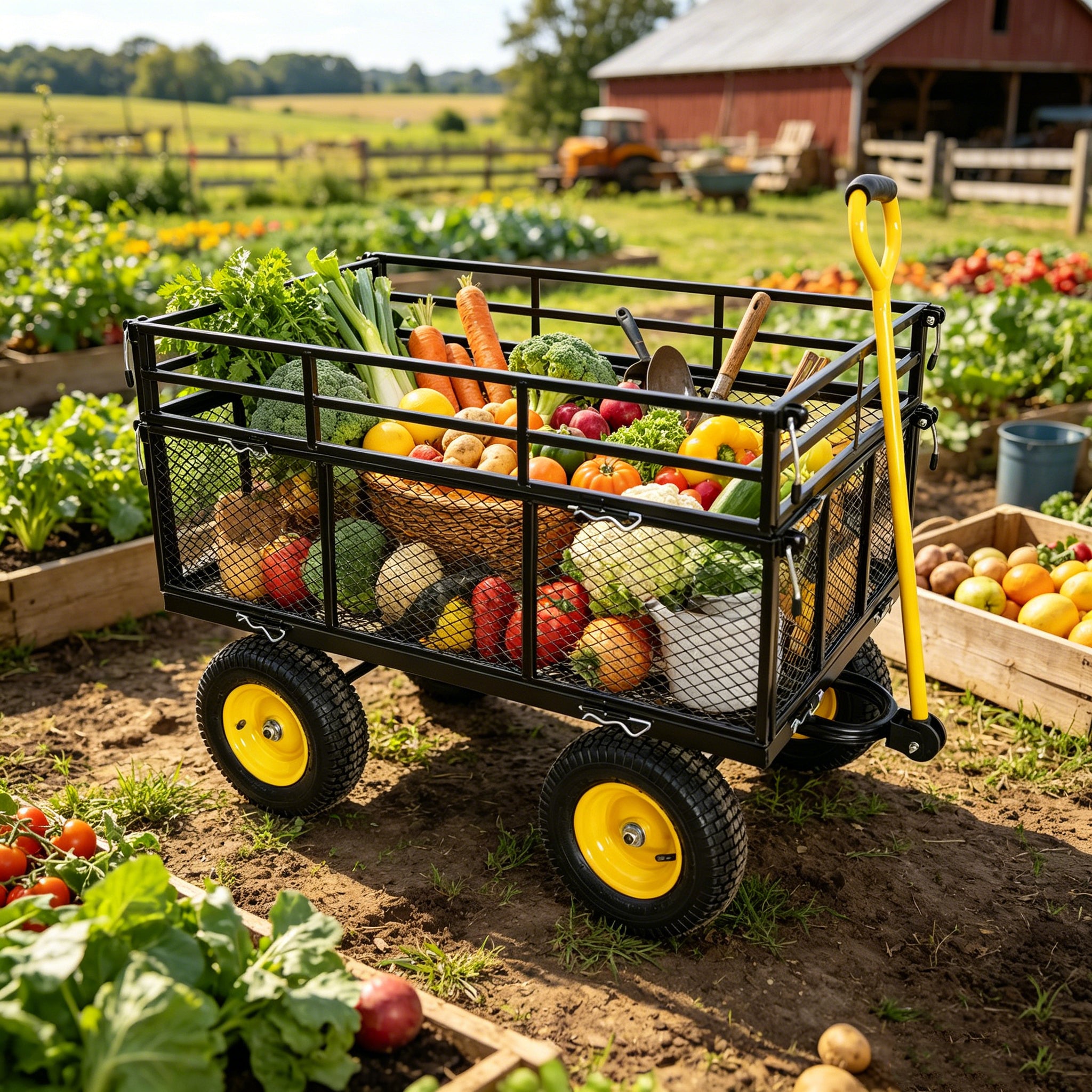 Wagon Cart Garden Cart