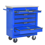 7 Drawers Multifunctional Tool Cart with Wheels